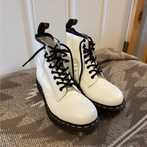 Dr. Martens- 1460 Boot Women's White Boots